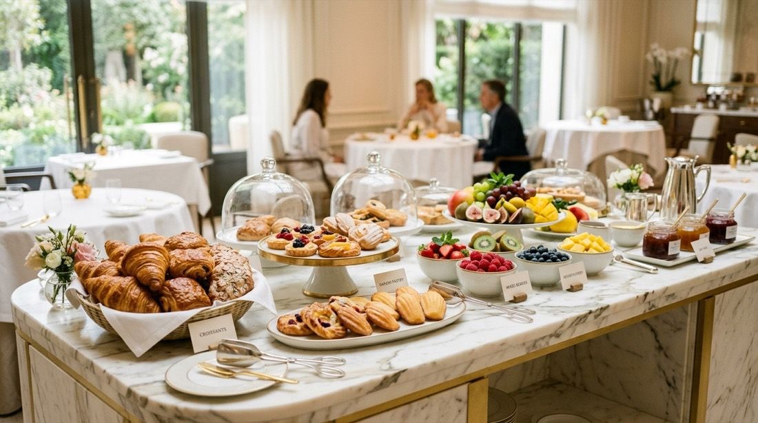 A buffet controlled by spec sheets