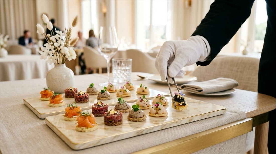 Canapé production, scaled