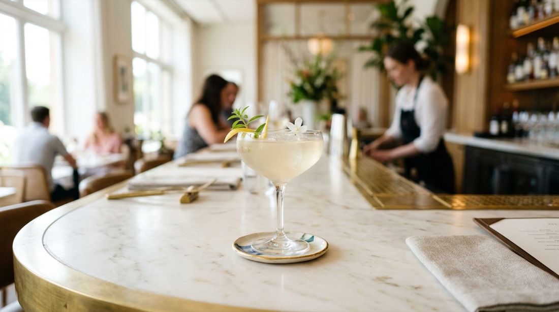Price per glass, clear margin