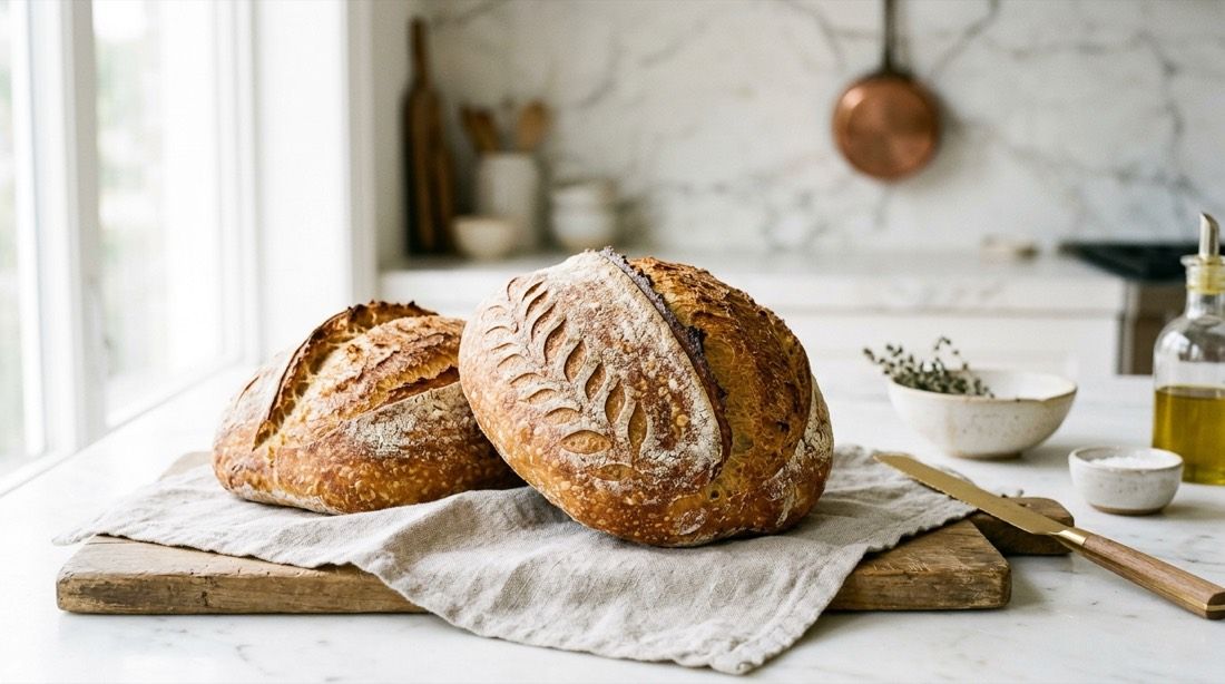 Loaves with controlled margin
