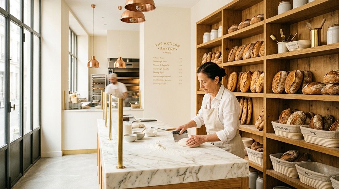 The bakehouse at first light