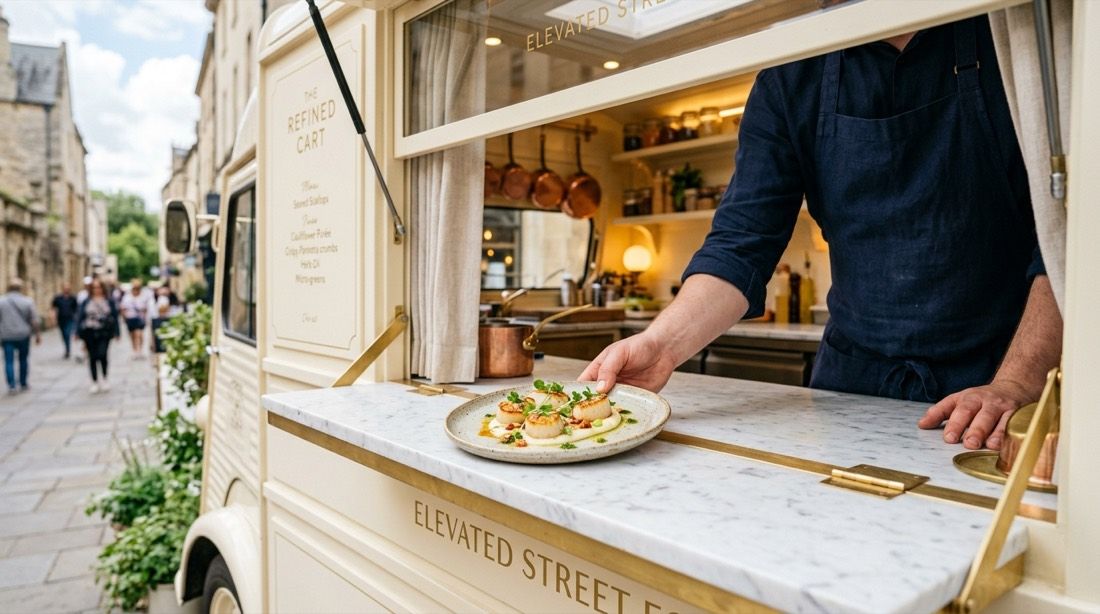 Street food escandallada